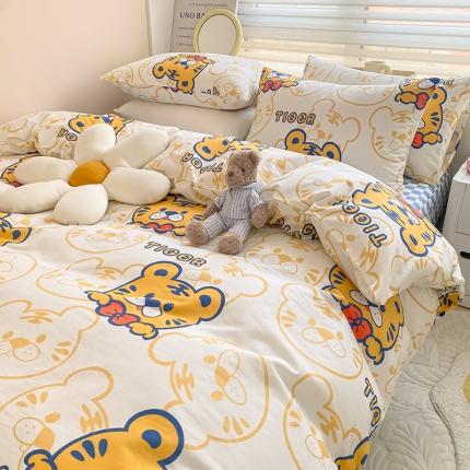 91家纺网 家纺一手货源 找家纺 (总) 麦伦 2022新款13372全棉儿童卡通系列四件套