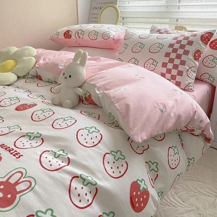 91家纺网 家纺一手货源 找家纺 (总) 麦伦 2022新款13372全棉儿童卡通系列四件套