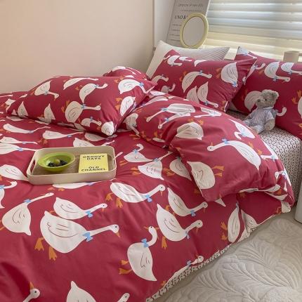 91家纺网 家纺一手货源 找家纺 (总) 麦伦 2022新款13372全棉儿童卡通系列四件套