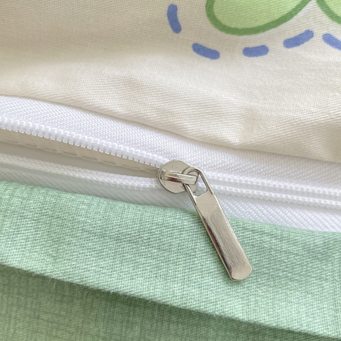 91家纺网 家纺一手货源 找家纺 麦伦 2022新款13372全棉儿童卡通系列四件套 草莓啵啵