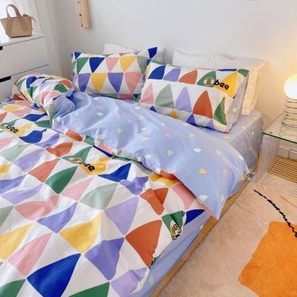 91家纺网 家纺一手货源 找家纺 (总) 麦伦 2022新款13372全棉儿童卡通系列四件套