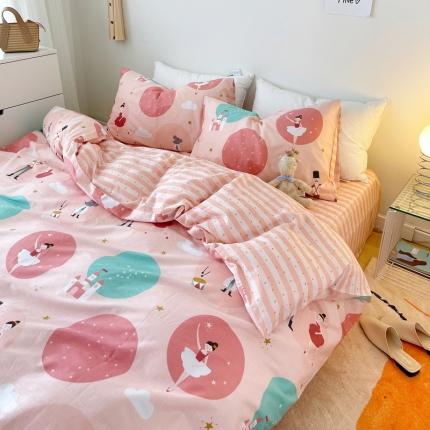 91家纺网 家纺一手货源 找家纺 (总) 麦伦 2022新款13372全棉儿童卡通系列四件套