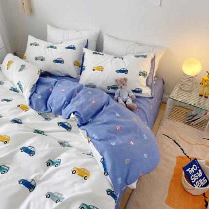 91家纺网 家纺一手货源 找家纺 (总) 麦伦 2022新款13372全棉儿童卡通系列四件套