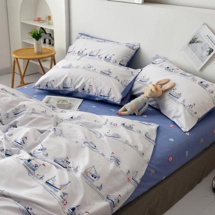 91家纺网 家纺一手货源 找家纺 (总) 麦伦 2022新款13372全棉儿童卡通系列四件套