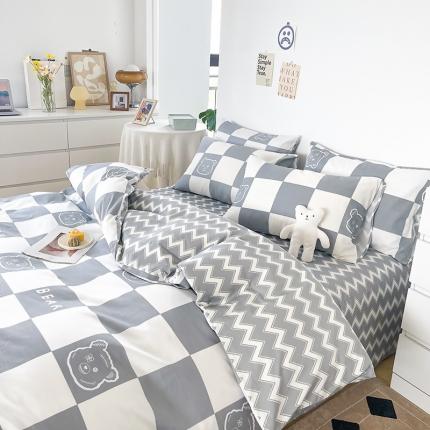 91家纺网 家纺一手货源 找家纺 (总) 麦伦 2022新款13372全棉儿童卡通系列四件套