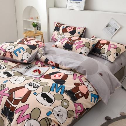 91家纺网 家纺一手货源 找家纺 (总) 麦伦 2022新款13372全棉儿童卡通系列四件套