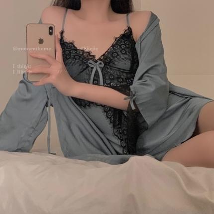 91家纺网 家纺一手货源 找家纺 （总）洛兰沙 2022新款睡衣套件3120