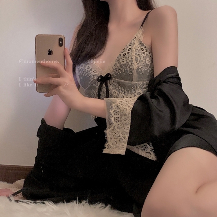 91家纺网 家纺一手货源 找家纺 （总）洛兰沙 2022新款睡衣套件3120