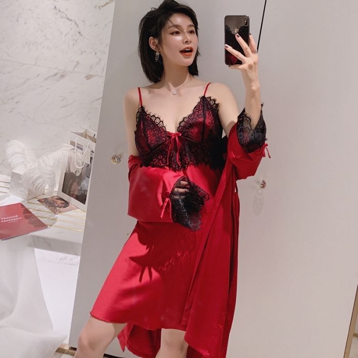 91家纺网 家纺一手货源 找家纺 （总）洛兰沙 2022新款睡衣套件3120