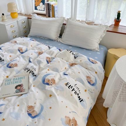 91家纺网 家纺一手货源 找家纺 (总) 麦伦 2022新款13372全棉儿童卡通系列单被套