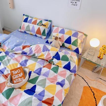 91家纺网 家纺一手货源 找家纺 (总) 麦伦 2022新款13372全棉儿童卡通系列单被套