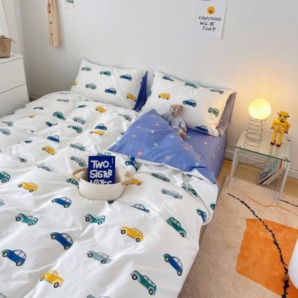 91家纺网 家纺一手货源 找家纺 (总) 麦伦 2022新款13372全棉儿童卡通系列单被套