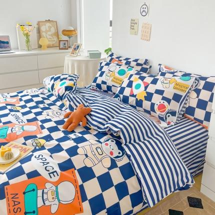 91家纺网 家纺一手货源 找家纺 (总) 麦伦 2022新款13372全棉儿童卡通系列单被套