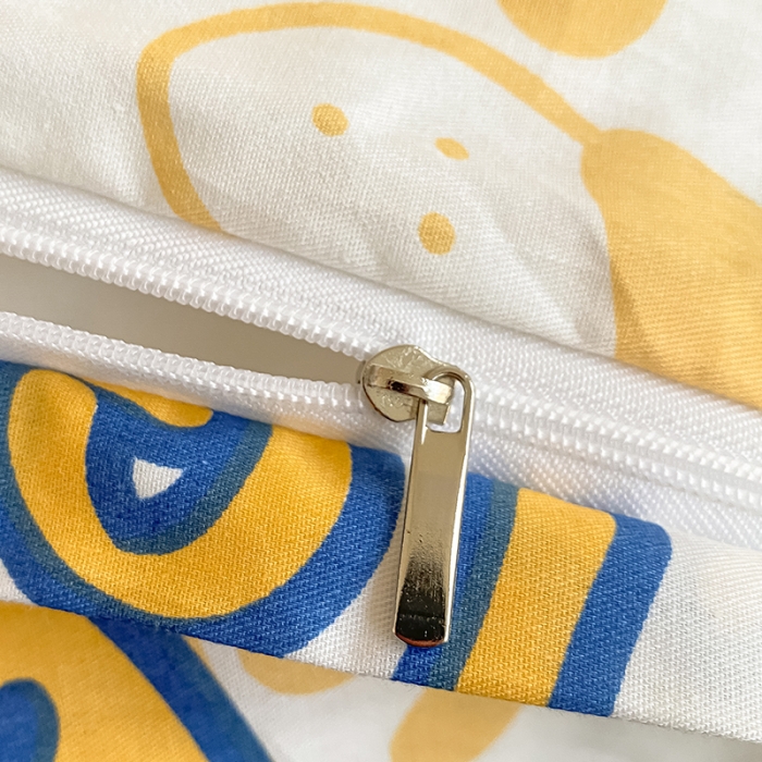 91家纺网 家纺一手货源 找家纺 麦伦 2022新款13372全棉儿童卡通系列单被套 调皮虎