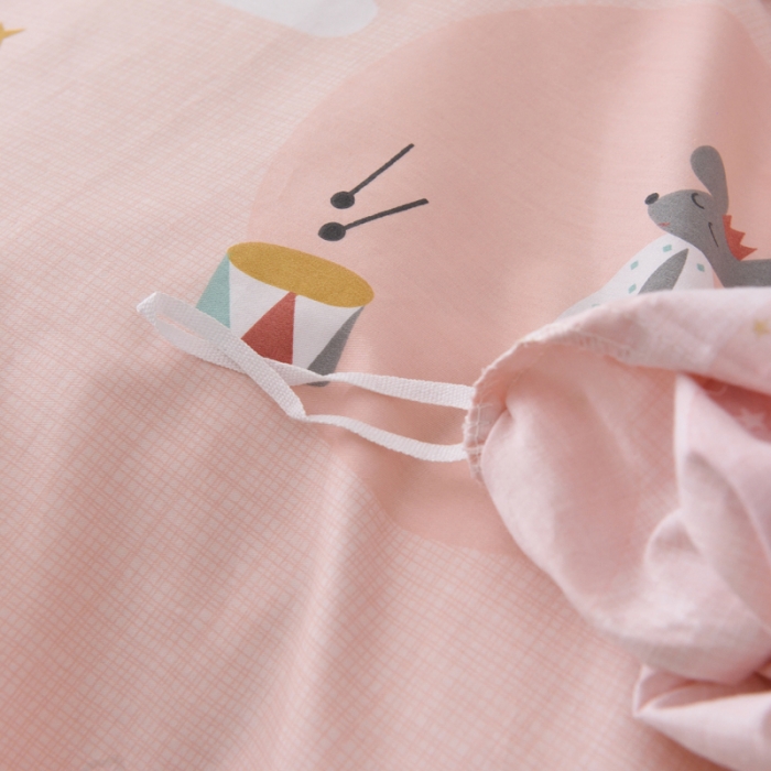 91家纺网 家纺一手货源 找家纺 麦伦 2022新款13372全棉儿童卡通系列单被套 胡桃夹子场景一