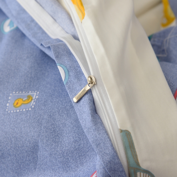 91家纺网 家纺一手货源 找家纺 麦伦 2022新款13372全棉儿童卡通系列单被套 星际场景一