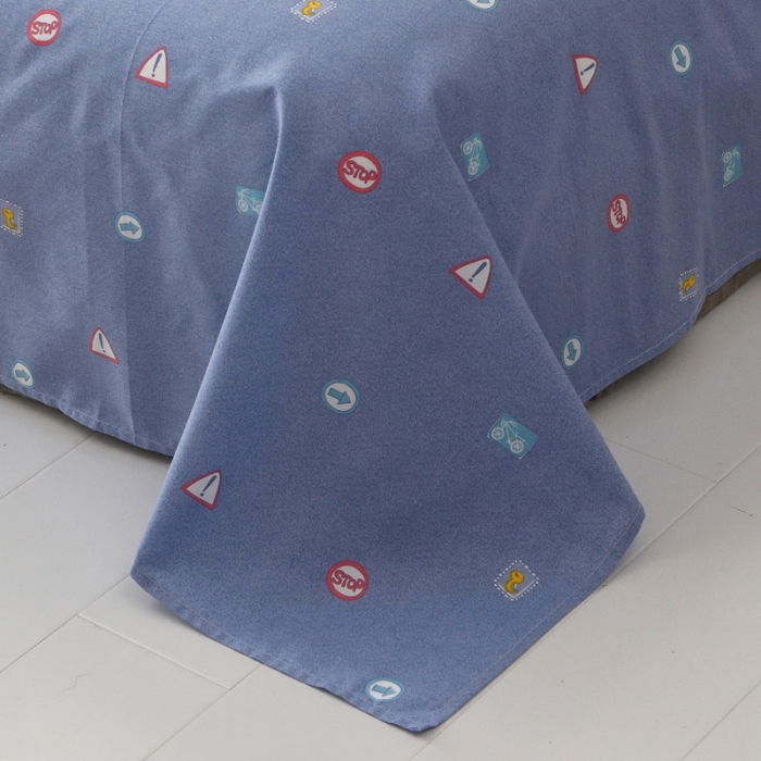 91家纺网 家纺一手货源 找家纺 麦伦 2022新款13372全棉儿童卡通系列单被套 星际场景一