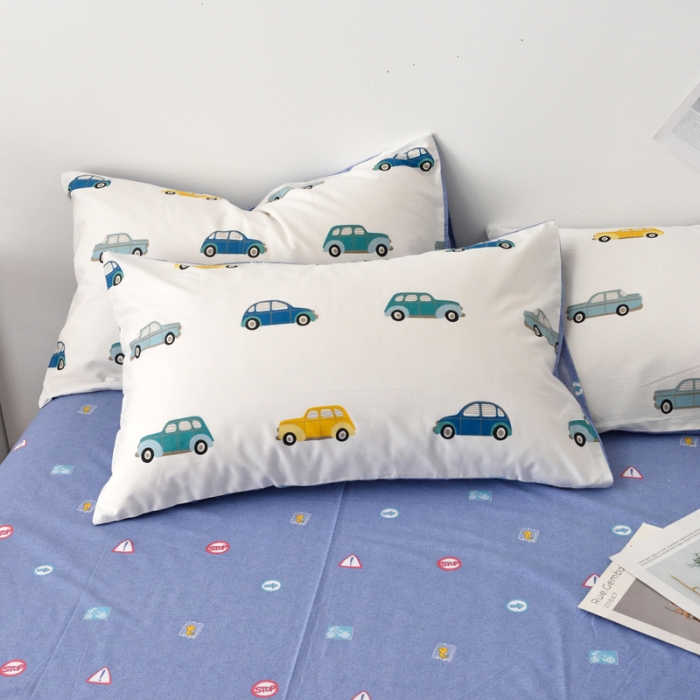 91家纺网 家纺一手货源 找家纺 麦伦 2022新款13372全棉儿童卡通系列单被套 星际场景一