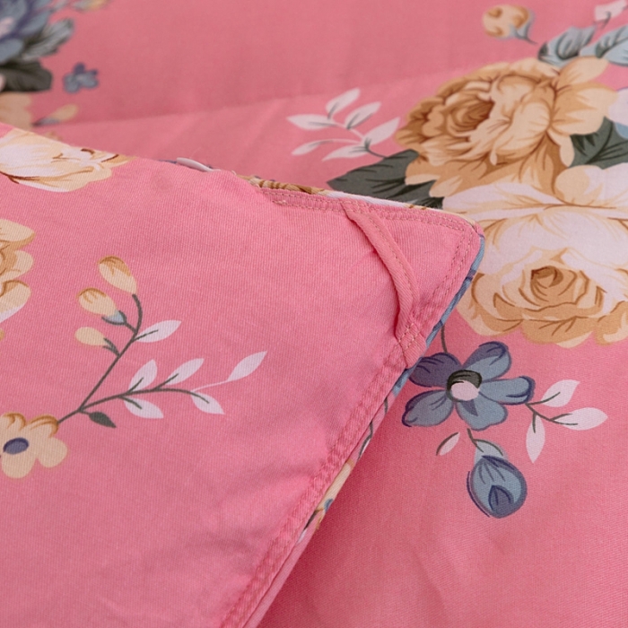 91家纺网 家纺一手货源 找家纺 （总）锦瑞羽绒 2022新款全棉印花双层单边羽绒被