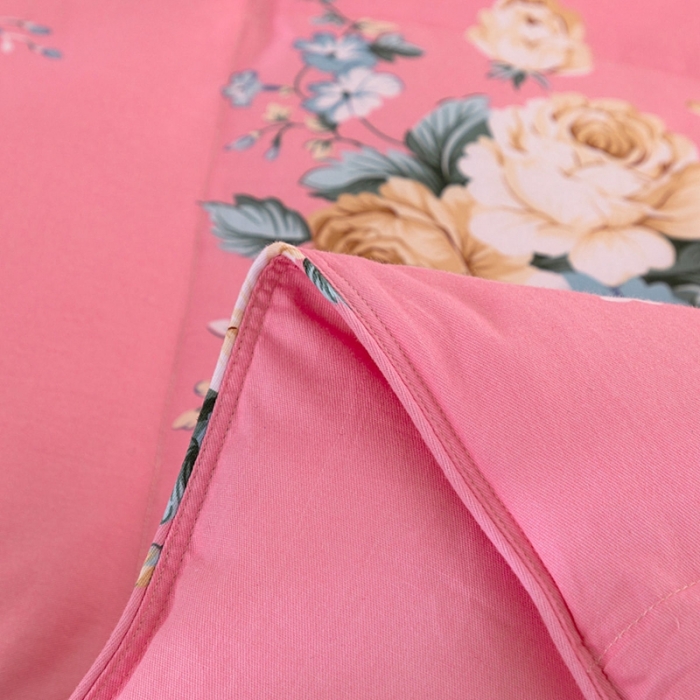 91家纺网 家纺一手货源 找家纺 （总）锦瑞羽绒 2022新款全棉印花双层单边羽绒被