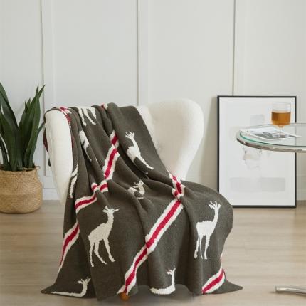 91家纺网 家纺一手货源 找家纺 (总) 暖绵绵 新款半边绒多功能毯子--艾诗卡