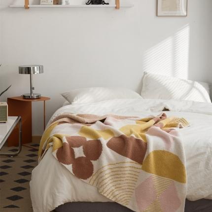 91家纺网 家纺一手货源 找家纺 (总) 暖绵绵 新款半边绒多功能毯子--罗蔓德