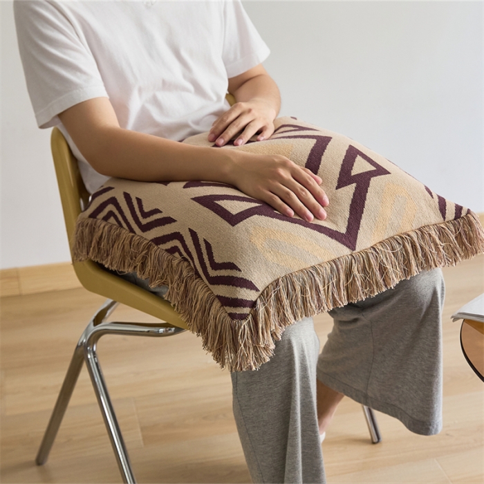 91家纺网 家纺一手货源 找家纺 暖绵绵 新款全棉蕾娜丝抱枕套系列 卡其