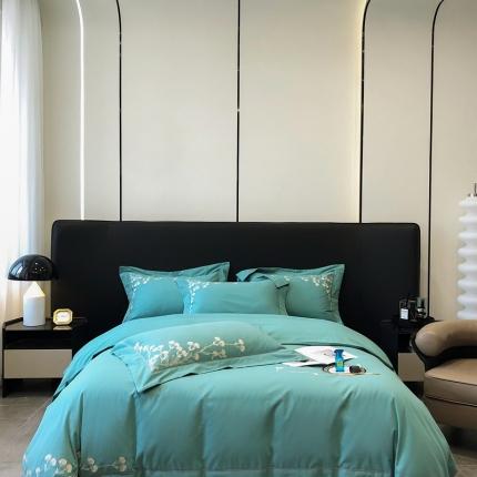 91家纺网 家纺一手货源 找家纺 （总）玖玖爱 2022新款120支贡缎长绒棉磨毛心灵花园系列