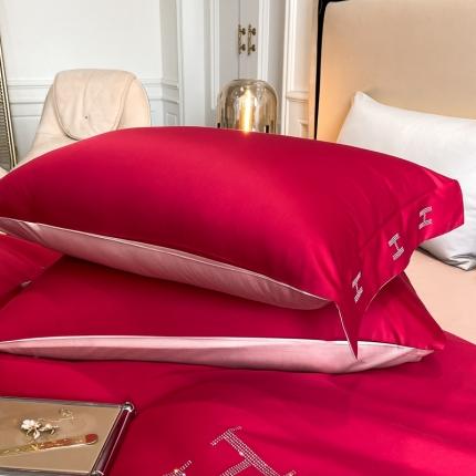 91家纺网 家纺一手货源 找家纺 （总）798家纺 2022新款长绒棉贡缎单枕套