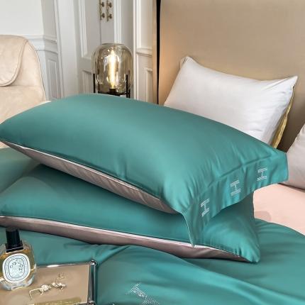 91家纺网 家纺一手货源 找家纺 （总）798家纺 2022新款长绒棉贡缎单枕套