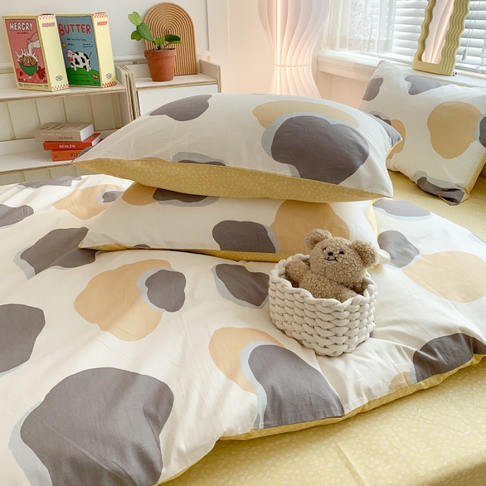 91家纺网 家纺一手货源 找家纺 澳萝拉 2023新款全棉印花四件套会员减5元 可可朵朵