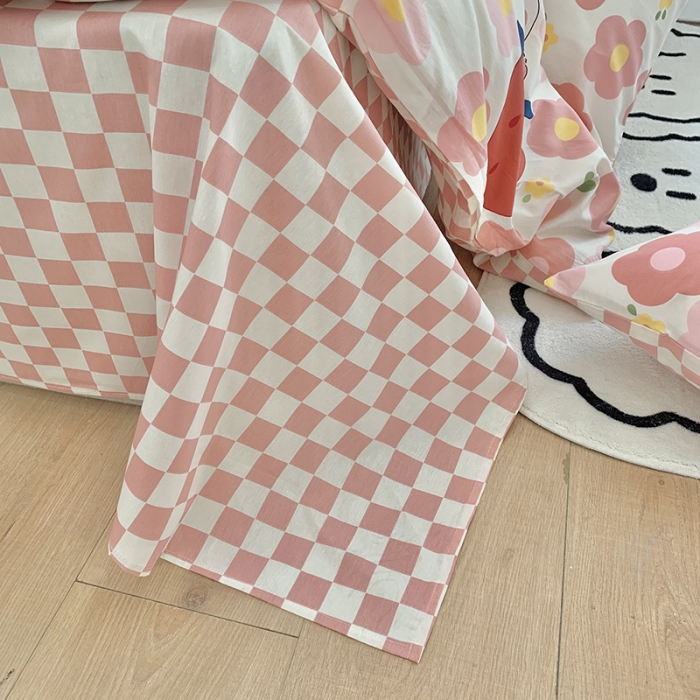 91家纺网 家纺一手货源 找家纺 澳萝拉 2023新款全棉印花四件套会员减5元 兔兔莓莓