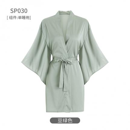 91家纺网 家纺一手货源 找家纺 洛兰沙 2022新款纯色睡衣