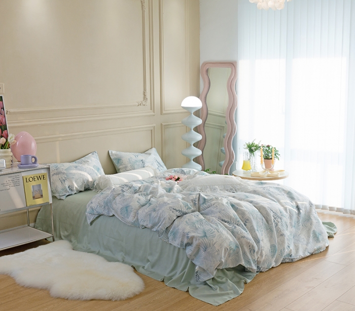 91家纺网 家纺一手货源 找家纺 （总）千朵 2022新款40s天丝四件套