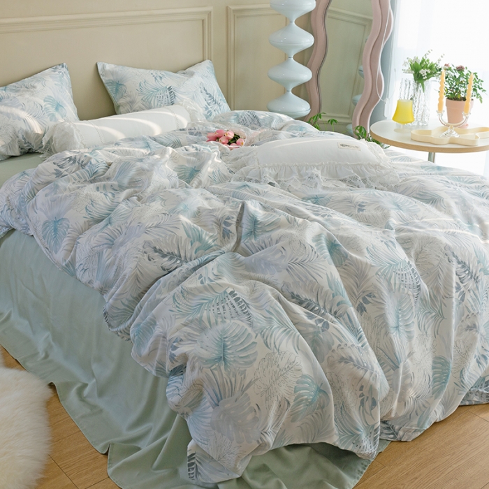 91家纺网 家纺一手货源 找家纺 （总）千朵 2022新款40s天丝四件套