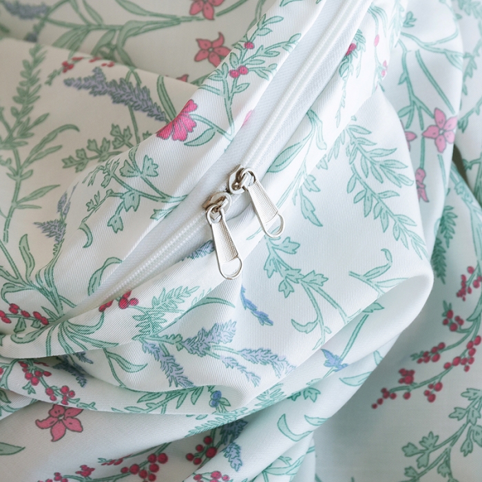 91家纺网 家纺一手货源 找家纺 千朵 2022新款40s天丝四件套 巴尔曼-绿