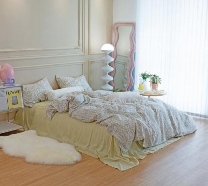 千朵 2022新款40s天丝四件套 清佳人