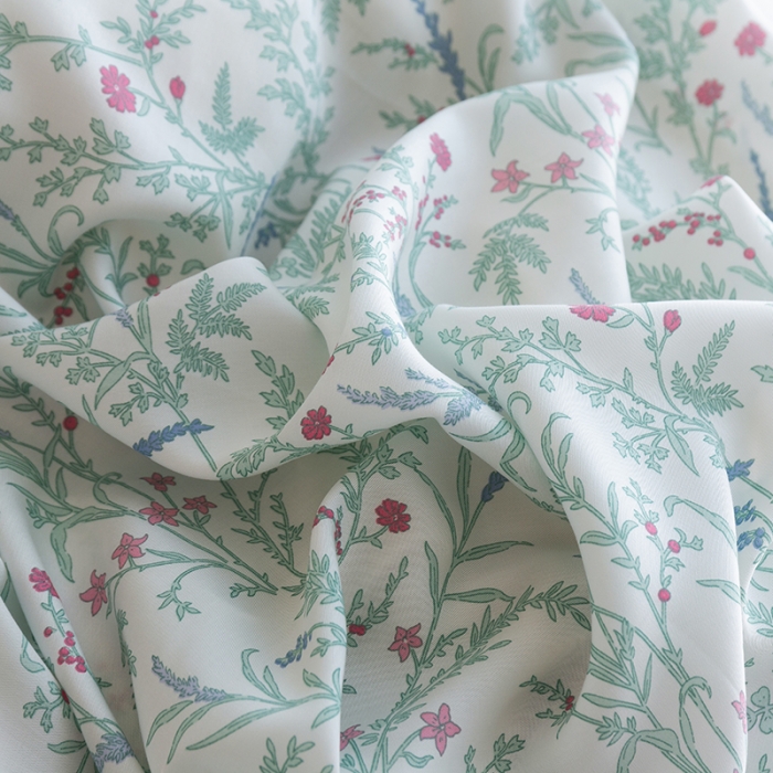 91家纺网 家纺一手货源 找家纺 千朵 2022新款40s天丝四件套 巴尔曼-绿