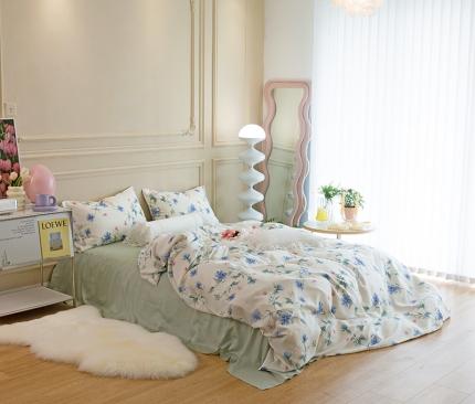 千朵 2022新款40s天丝四件套 清浅