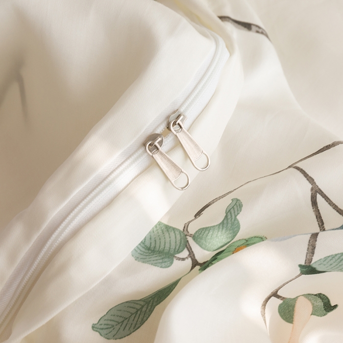 91家纺网 家纺一手货源 找家纺 千朵 2022新款40s天丝四件套 语汐