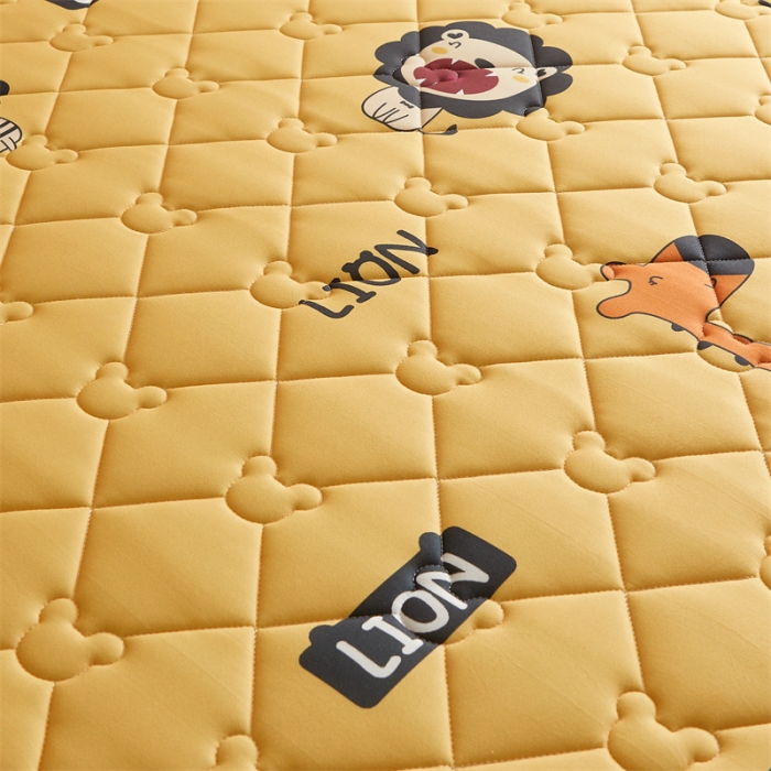 91家纺网 家纺一手货源 找家纺 寐珂家纺 2026新款A类针织大豆双人床垫 丛林之旅