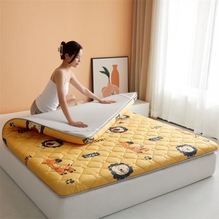 寐珂家纺 2026新款A类针织大豆双人床垫 丛林之旅