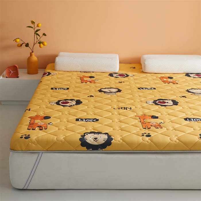 91家纺网 家纺一手货源 找家纺 寐珂家纺 2026新款A类针织大豆双人床垫 丛林之旅