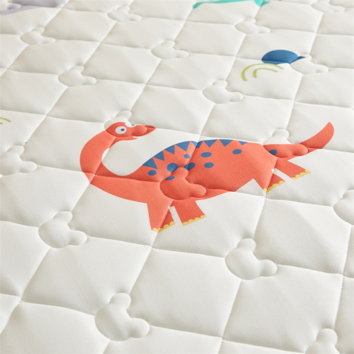 91家纺网 家纺一手货源 找家纺 寐珂家纺 2026新款A类针织大豆双人床垫 恐龙世界