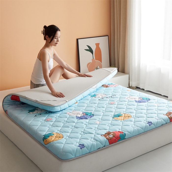 91家纺网 家纺一手货源 找家纺 （总）寐珂家纺 2025新款A类针织大豆双人床垫