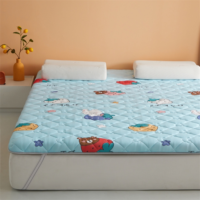 91家纺网 家纺一手货源 找家纺 （总）寐珂家纺 2025新款A类针织大豆双人床垫