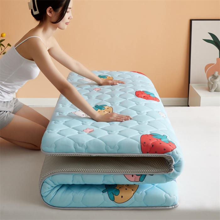 91家纺网 家纺一手货源 找家纺 （总）寐珂家纺 2025新款A类针织大豆双人床垫