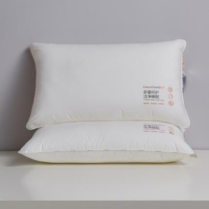 91家纺网 家纺一手货源 找家纺 乐可 2022新款全棉三防枕 全棉三防中枕1000g