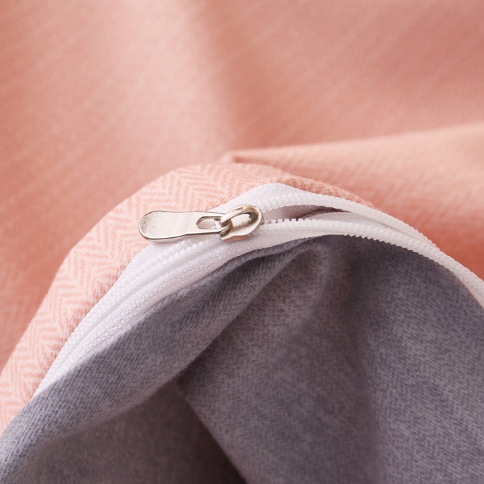 91家纺网 家纺一手货源 找家纺 金纱玉纺 2022新款纯棉大版磨毛印花四件套 安格斯-粉