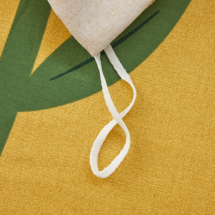 91家纺网 家纺一手货源 找家纺 金纱玉纺 2022新款全棉印花加厚磨毛四件套 春意盎然-黄